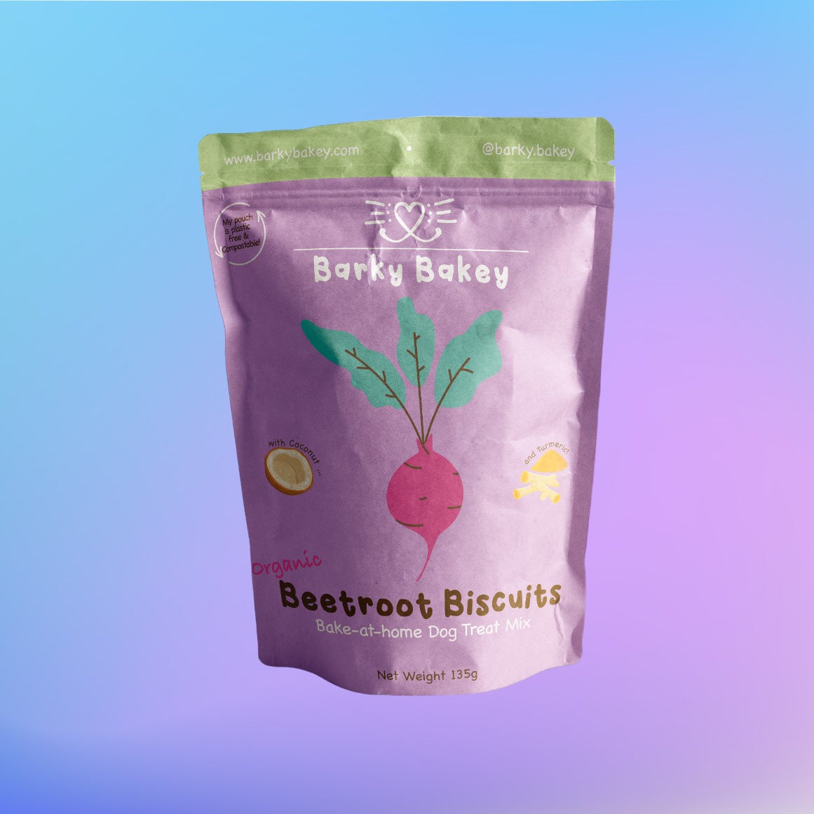 Beetroot Dog Biscuit Mix