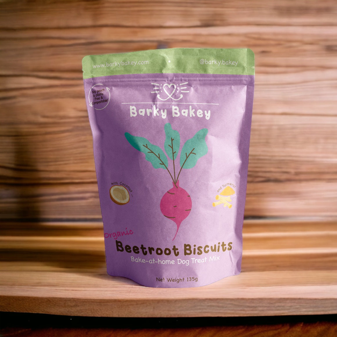 Beetroot Dog Biscuit Mix